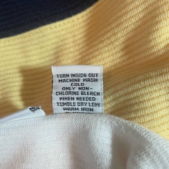 Croft Barrow Cardigan Women XLP Color Block Cotton Ribbed Petite Office Classic - Picture 8 of 8